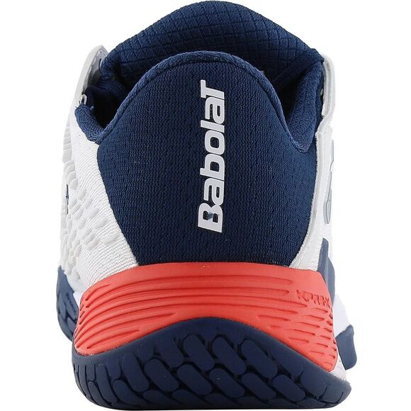 Babolat Men’s Propulse Fury 3 All Court Tennis Shoes in White/Estate Blue Size 7 main image 8